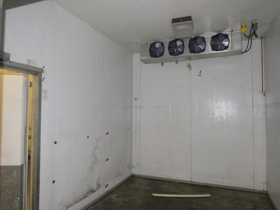 10X14X10 WALK-IN MEAT COOLER - NO COMPRESSOR
