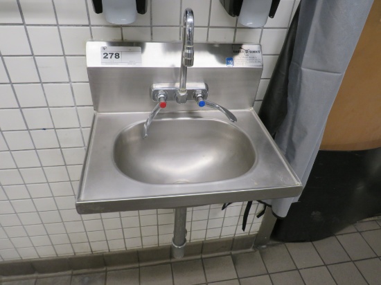 STAINLESS STEEL HAND SINK