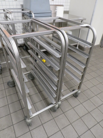 1/2 SIZE S/STEEL PLATTER RACKS