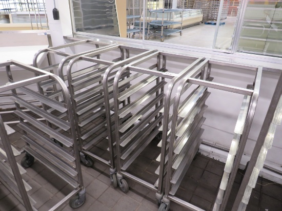 1/2 SIZE S/STEEL PLATTER RACKS