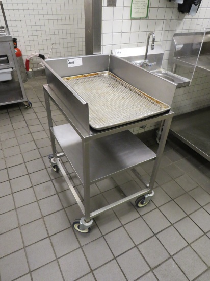 Giles S/Steel Fryer Landing Cart