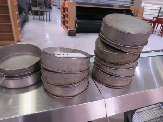 14+ 7-Inch Cake Pans - One Lot