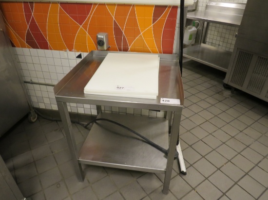 28x26 Stainless Steel Table