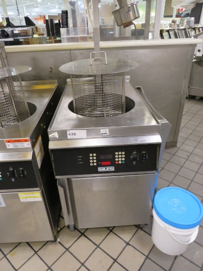 2021 Giles Gef-720 Auto-Lift Fryer With Filter 208v/3ph
