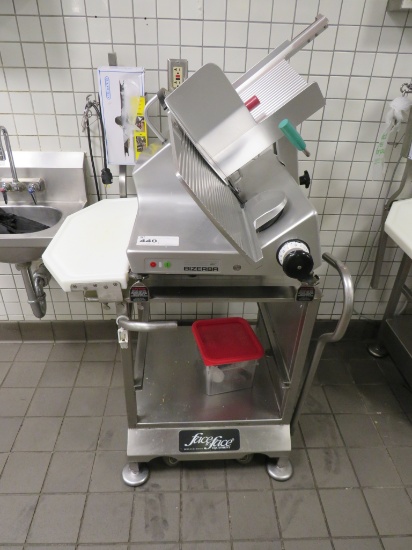 BIZERBA GSPH DELI SLICER WITH CART, SHARPENER 2018