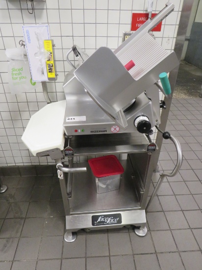 BIZERBA GSPH DELI SLICER WITH CART, SHARPENER 2017