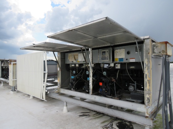 Hill Compressor Rack 1 - 20hp (3-Copeland) W/2-Fan Condenser