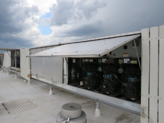 HILL COMPRESSOR RACK 3 - 27HP (3-COPELAND) W/2-FAN CONDENSER