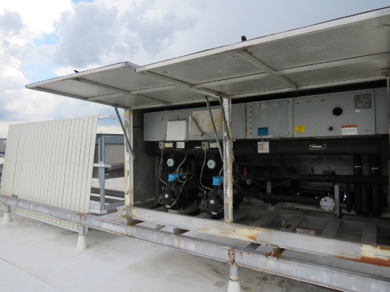 HILL COMPRESSOR RACK 4 - 10HP (2-COPELAND) W/2-FAN CONDENSER