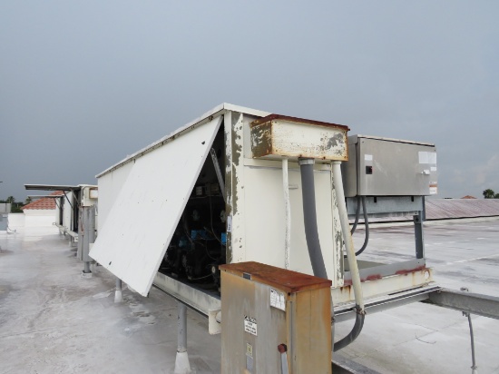 HILL COMPRESSOR RACK 6 - 22.5HP (3-COPELAND) W/4-FAN CONDENSER