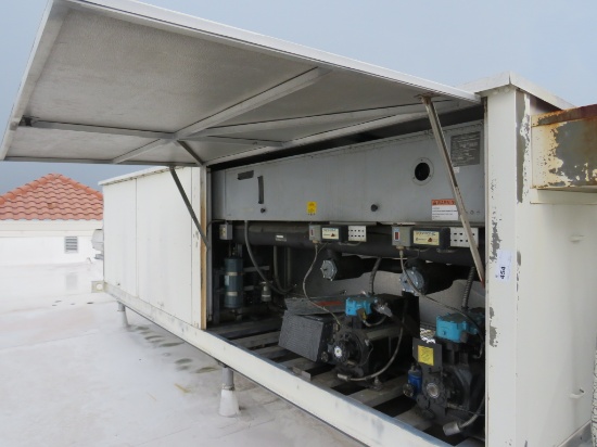 HILL COMPRESSOR RACK 8 - 10HP (2-COPELAND) W/2-FAN CONDENSER