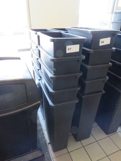 23-Gallon Rectangle Trash Cans