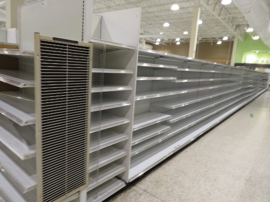 Madix Gondola Shelving 72in Tall 18/22 - 78ft W/4ft End Caps - Sold By The Foot