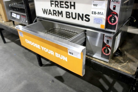 APW WYOTT 35IN BUN WARMING DRAWER