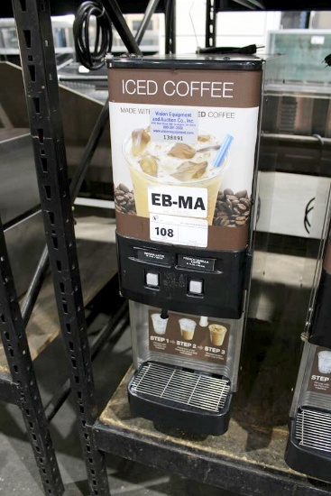 BUNN JDF-2S 2-FLAVOR COLD BEVERAGE ICED COFFEE MACHINE