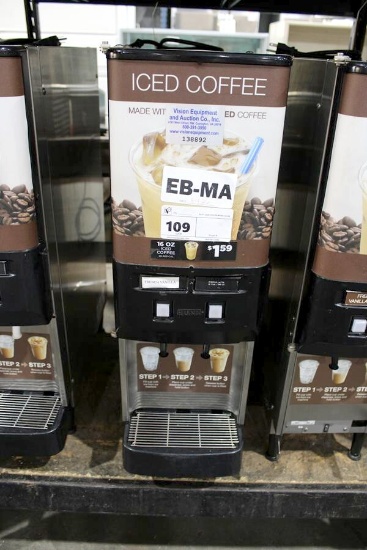 BUNN JDF-2S 2-FLAVOR COLD BEVERAGE ICED COFFEE MACHINE