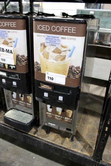 BUNN JDF-2S 2-FLAVOR COLD BEVERAGE ICED COFFEE MACHINE - MISSING DRIP TRAY