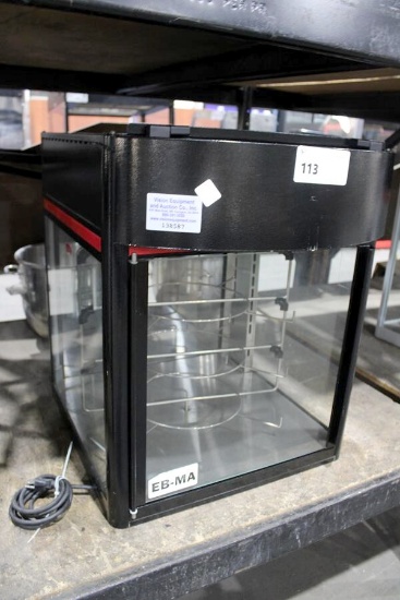 HATCO 23IN FLAV-R-SAVOR HEATED HOLDING DISPLAY CABINET