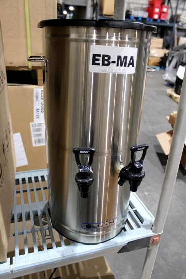 NEW BUNN TCD-2 DUAL HEAD 2-GALLON ICED TEA CONCENTRATE DISPENSER