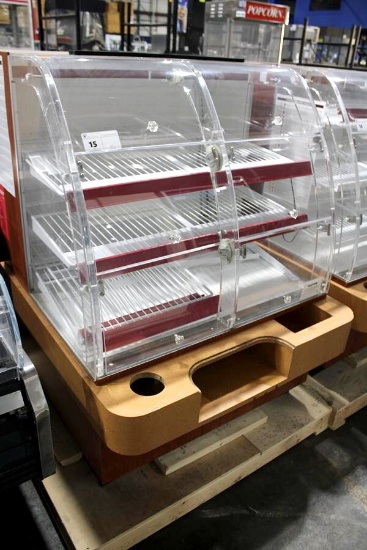39IN FLIP-TOPS DRY BAKERY DISPLAY CABINET