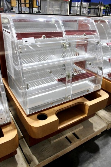 39IN FLIP-TOPS DRY BAKERY DISPLAY CABINET