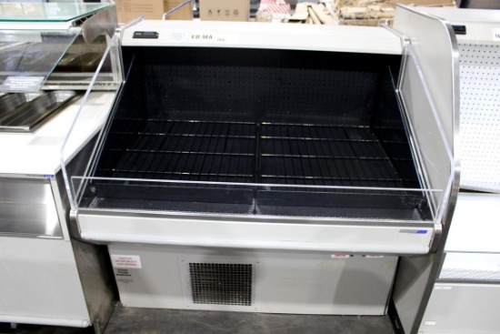 2019 HILLPHOENIX/BARKER HSC4 SELF CONTAINED 4FT 1-DECK GRAB & GO REFRIGERATED MERCHANDISER PRODUCE C