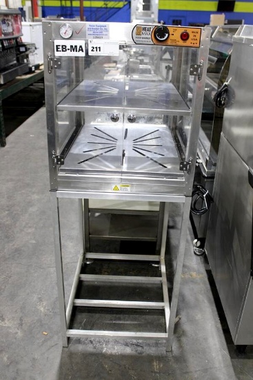 HEAT MAX 222725 HOT FOOD WARMER ON STAND