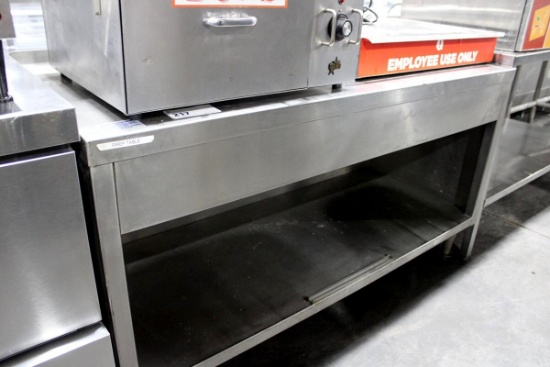 5FT STAINLESS STEEL TABLE