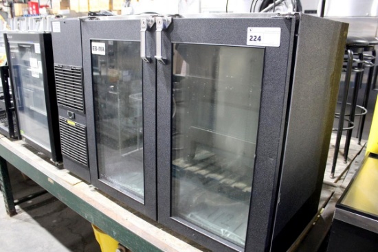 2017 GLAS TENDER ND52L-GN(LR) 52IN 2-DOOR SELF CONTAINED BACK BAR COOLER