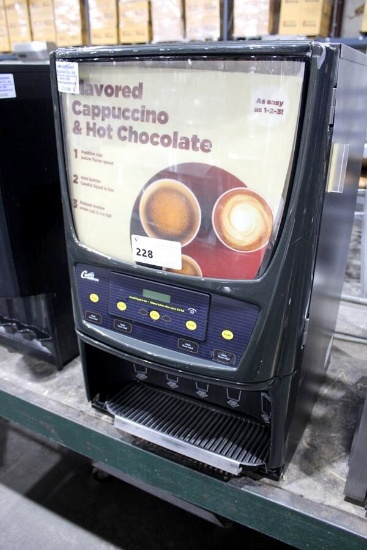 CURTIS 5-FLAVOR CAPPUCCINO COFFEE HOT CHOCOLATE MACHINE