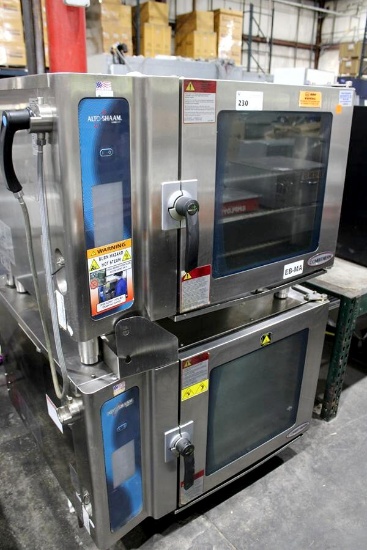 2014 ALTO-SHAAM 7.14EST DOUBLE STACK ELECTRIC COMBI OVEN 440-480V 3PH