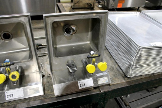 16IN STAINLESS STEEL HAND SINK