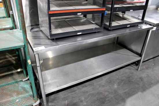 6FT STAINLESS STEEL TABLE