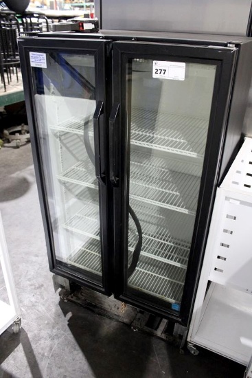 TRUE GDM-30-LD SELF CONTAINED 2-DOOR COOLER - MISSING BOTTOM COVER