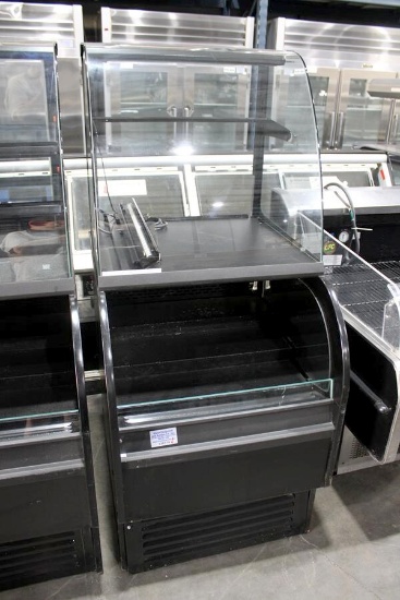 STRUCTURAL CONCEPTS COU2765R 27IN DUAL SERVICE MERCHANDISER W/ DRY BAKERY OVER SELF CONTAINED REFRIG