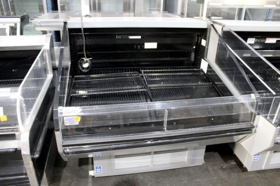 2023 HUSSMANN Q2SSM4S 4FT SELF CONTAINED OPEN AIR GRAB & GO REFRIGERATED MERCHANDISER COOLER