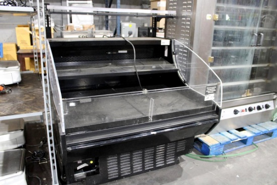 2021 HUSSMANN Q2SSM4S 4FT SELF CONTAINED OPEN AIR GRAB & GO REFRIGERATED MERCHANDISER CASE