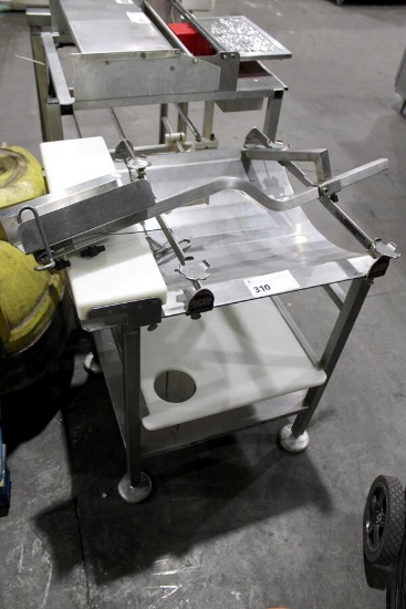 FACE TO FACE MEAT SLICER CART