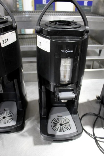 ZOJIRUSHI SY-BA60 1.5-GALLON INSULATED THERMAL GRAVITY BEVERAGE COFFEE DISPENSER - MISSING CAP COVER