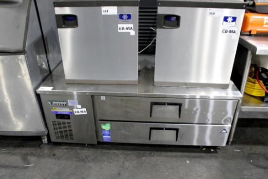 5FT EVEREST ECB52-60D2 SELF CONTAINED 2-DRAWER REFRIGERATED CHEF BASE