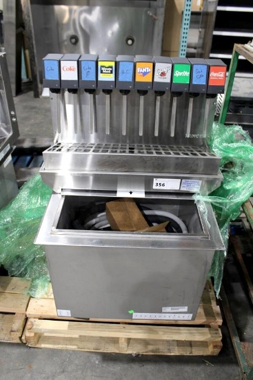 NEW 2024 LANCER 2300 23IN X 23IN ICED COOLED DROP-IN 10-FLAVOR BEVERAGE DRINK MACHINE