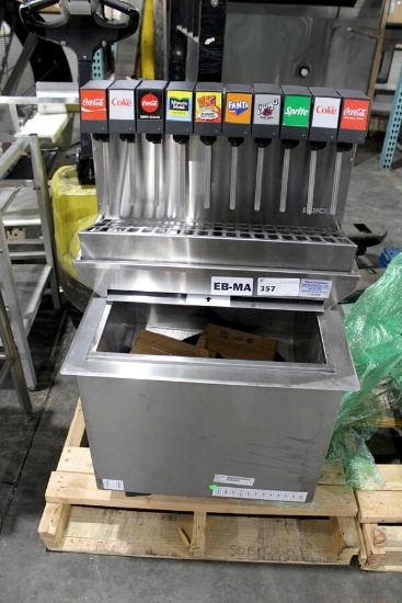 NEW 2024 LANCER 2300 23IN X 23IN ICED COOLED DROP-IN 10-FLAVOR BEVERAGE DRINK MACHINE