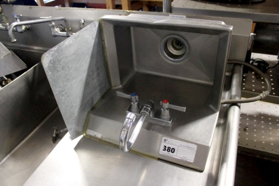 16IN STAINLESS STEEL HAND SINK
