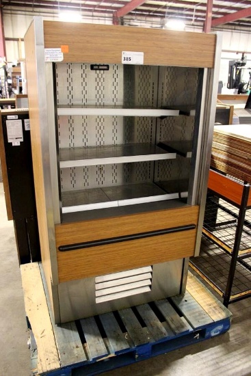 STRUCTURAL CONCEPTS OASIS B32.5525 34IN SELF CONTAINED OPEN AIR REFRIGERATED MERCHANDISER