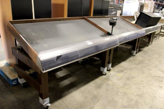 6FT SLANT PRODUCE TABLES