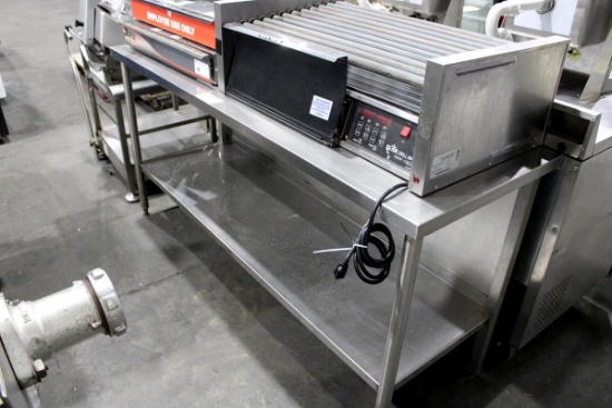 6FT STAINLESS STEEL TABLE
