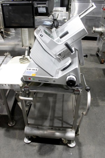 BIZERBA SE12 MEAT SLICER W/ CART