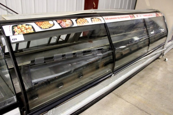 2022 KYSOR/WARREN WS39VJL3-CT-12U 12FT REMOTE SERVICE DELI CASE W/ RIGHT END CAP
