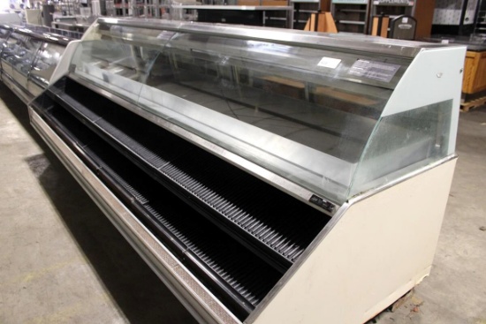 12FT BARKER PTD12RG REMOTE SERVICE SEAFOOD CASE 2010