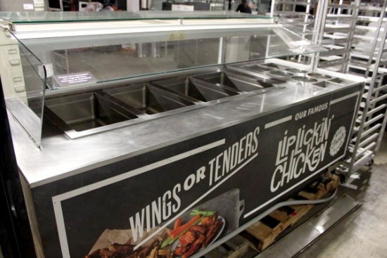 2017 HILLPHOENIX SB8H 8FT 4-WELL HOT FOOD BAR
